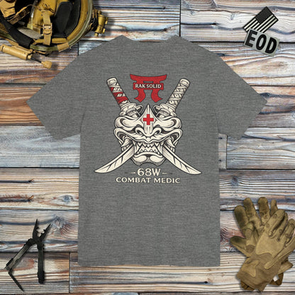 K-Factor Supply Co Rak Solid - 68 Whiskey (Back Print) T-Shirt