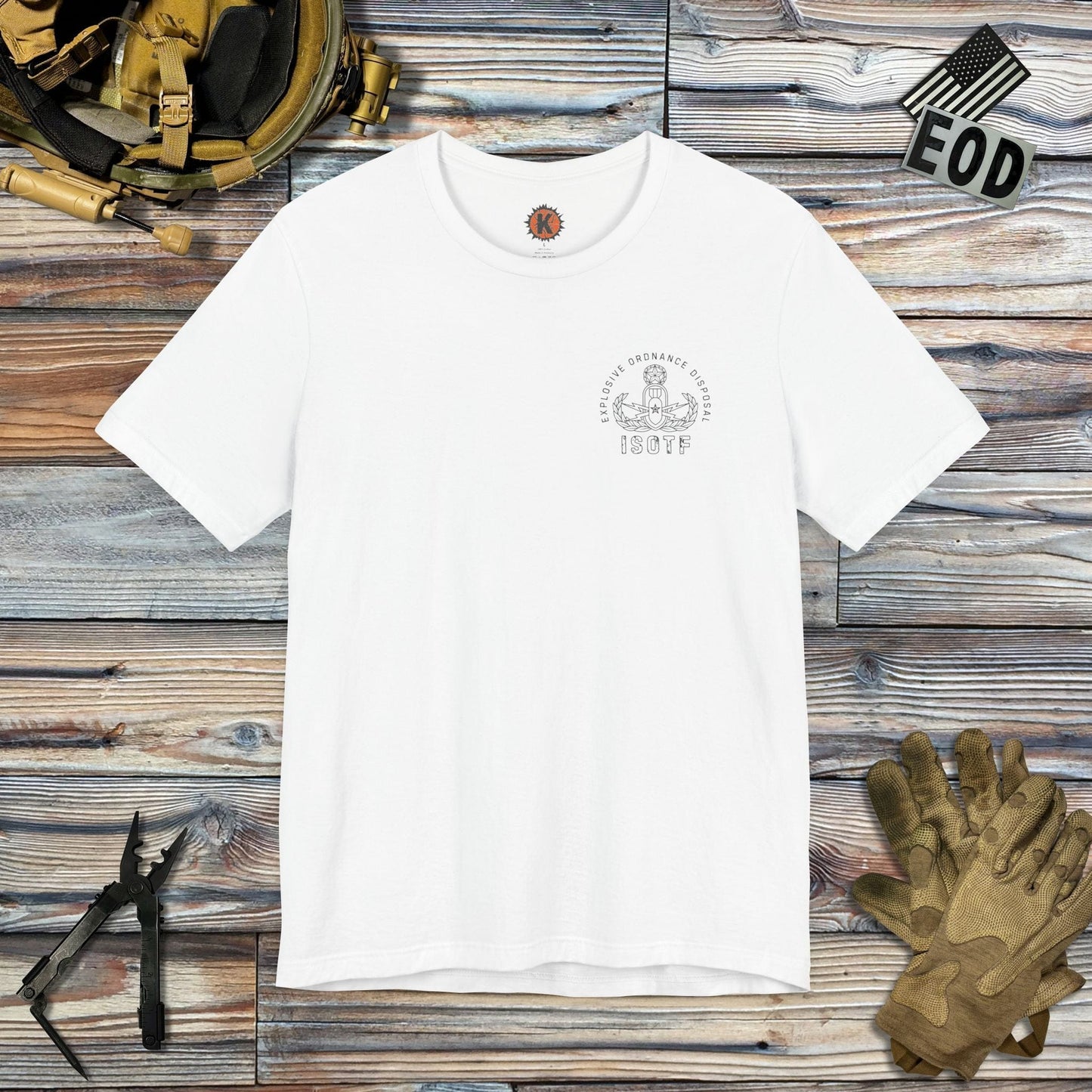 K-Factor Supply Co Skeet Skeet Skeet (Back Print) T-Shirt White / S