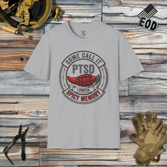 K-Factor Supply Co Spicy Memory Mk 2 (B+T) T-Shirt Sport Grey / 2XL
