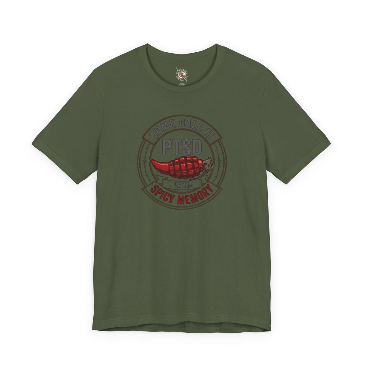 K-Factor Supply Co Spicy Memory Mk 2 T-Shirt Military Green / S