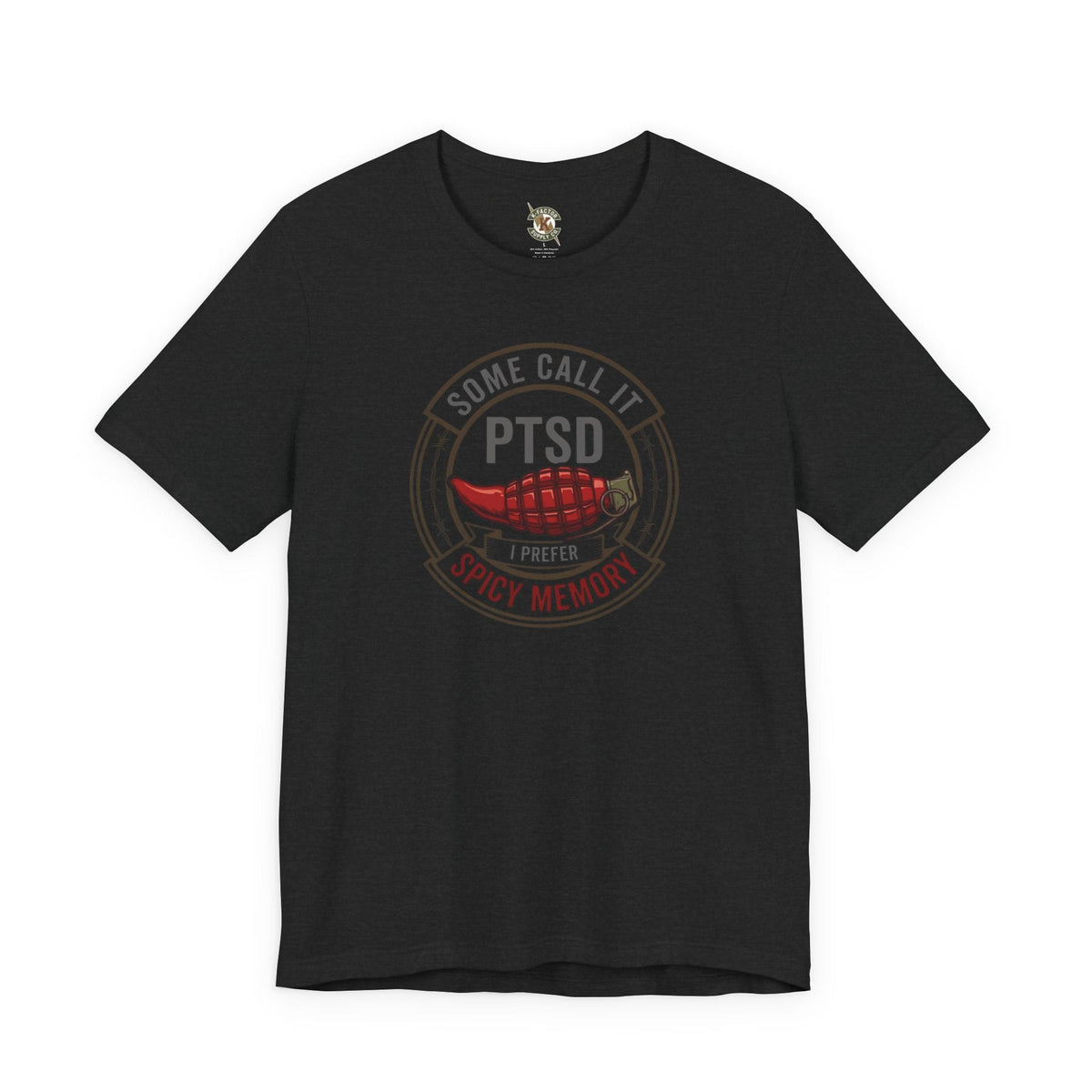 K-Factor Supply Co Spicy Memory Mk 2 T-Shirt Solid Black Blend / S