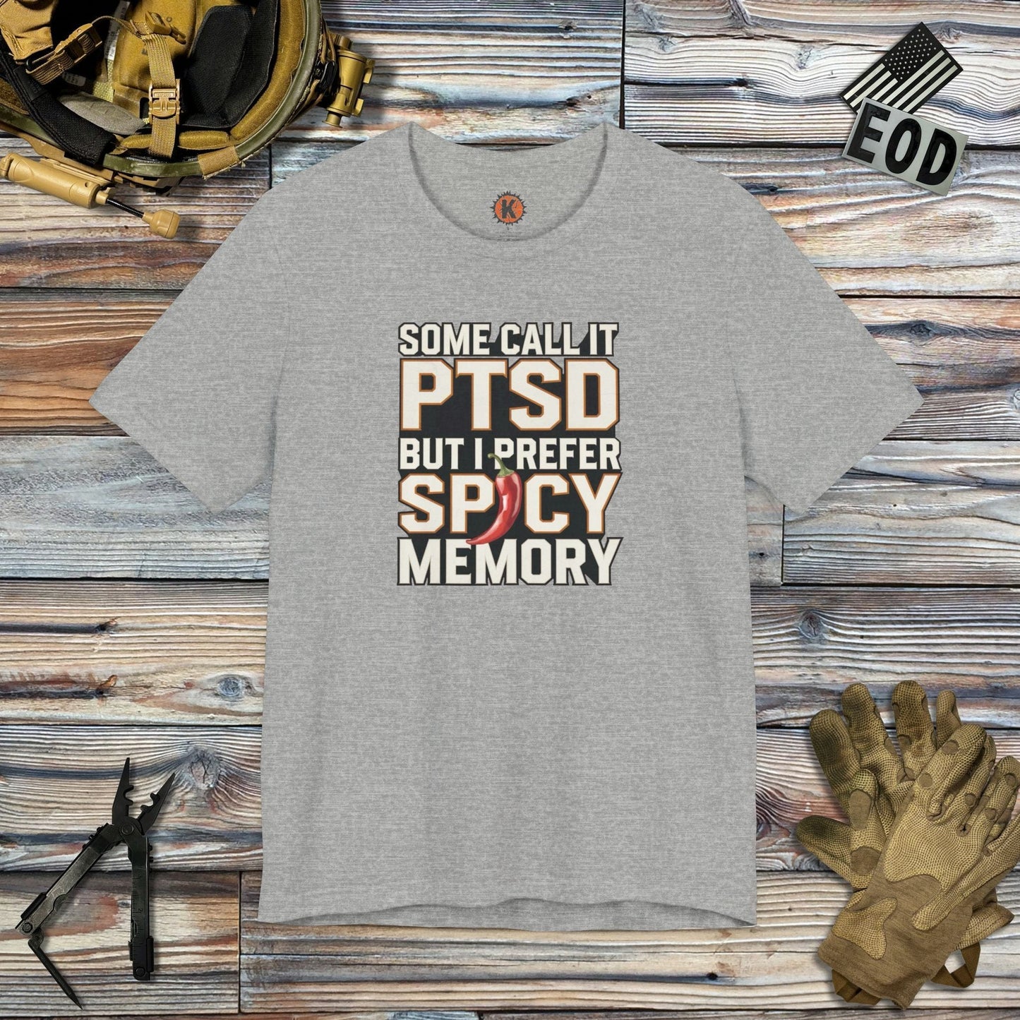 K-Factor Supply Co Spicy Memory T-Shirt Athletic Heather / S