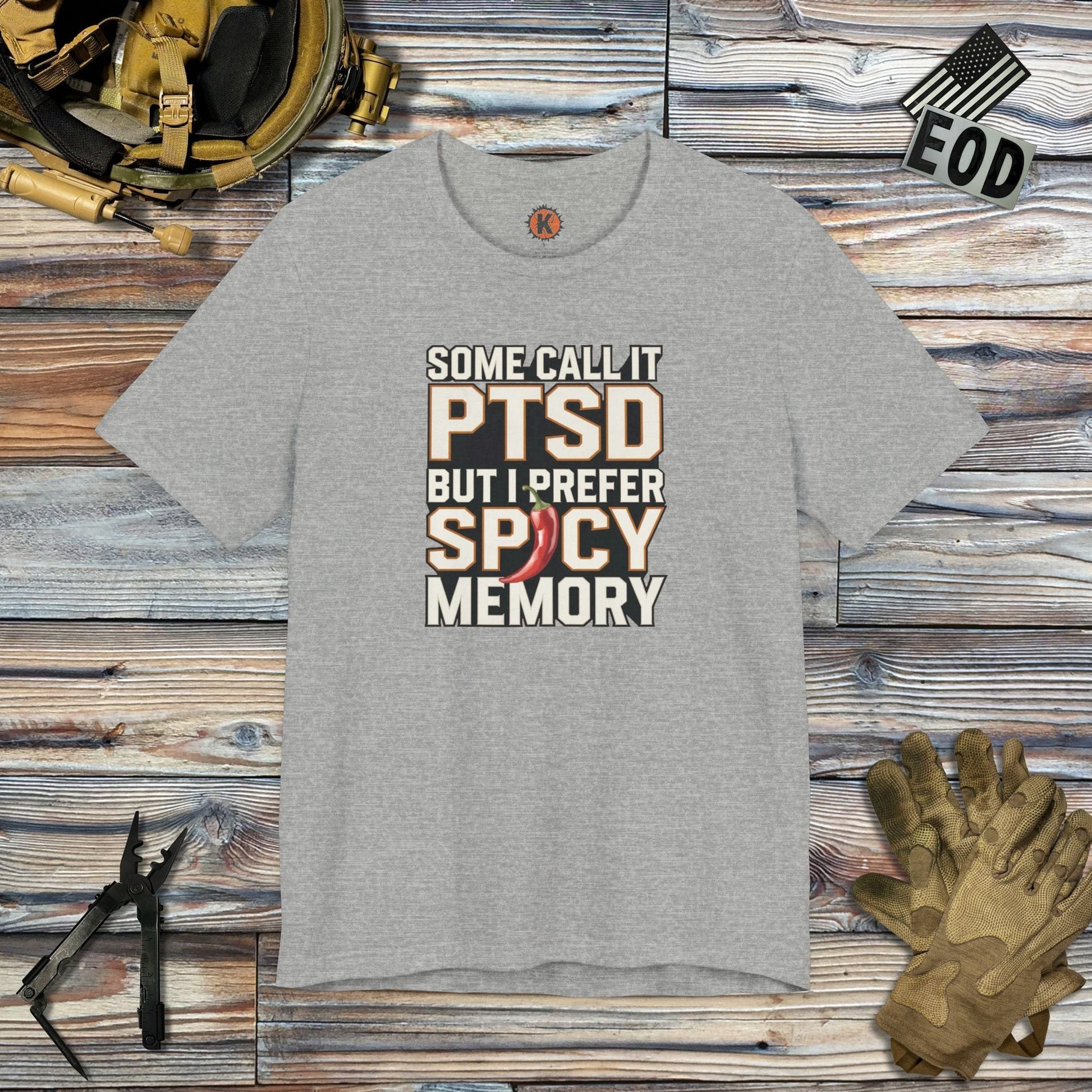 K-Factor Supply Co Spicy Memory T-Shirt Athletic Heather / S