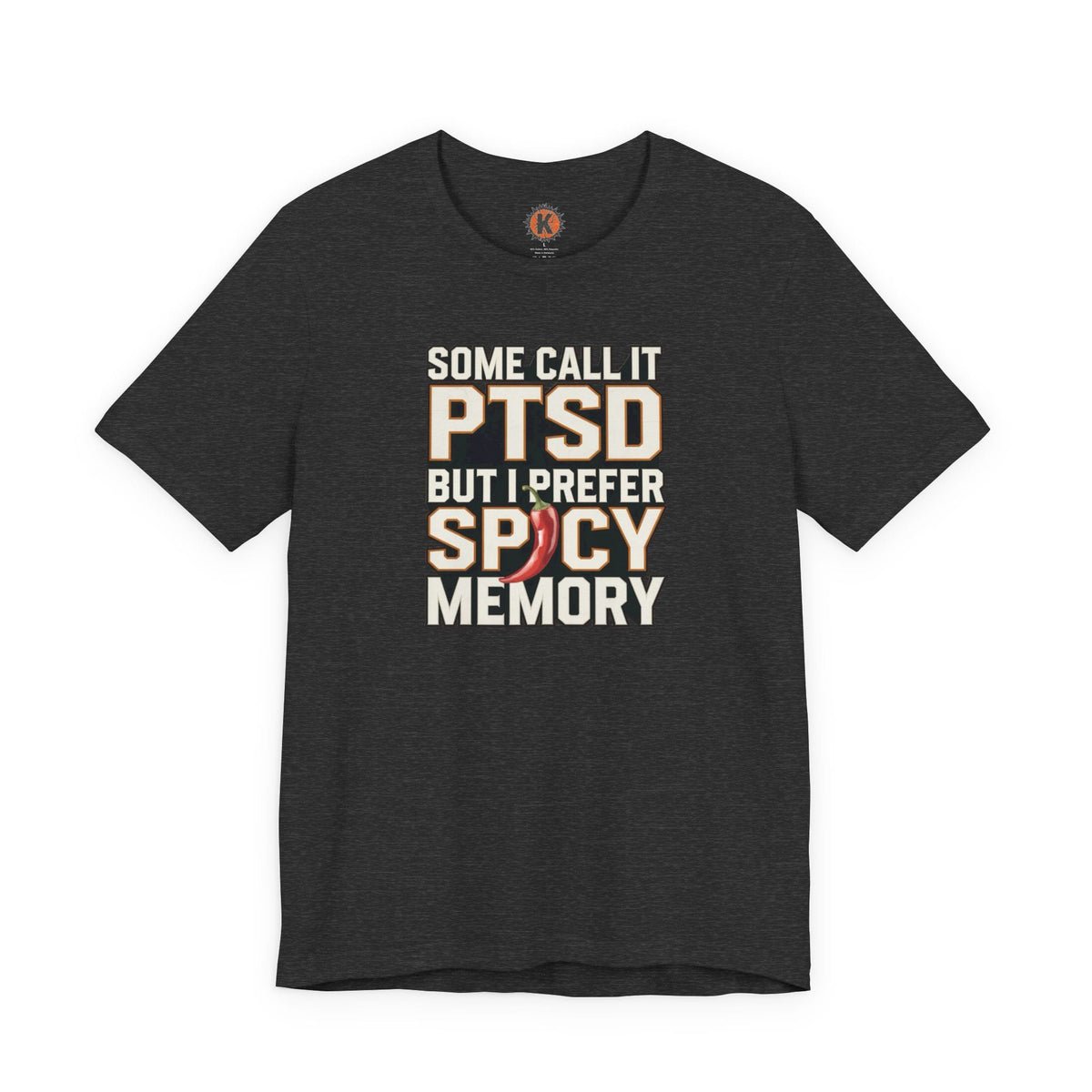 K-Factor Supply Co Spicy Memory T-Shirt Dark Grey Heather / S