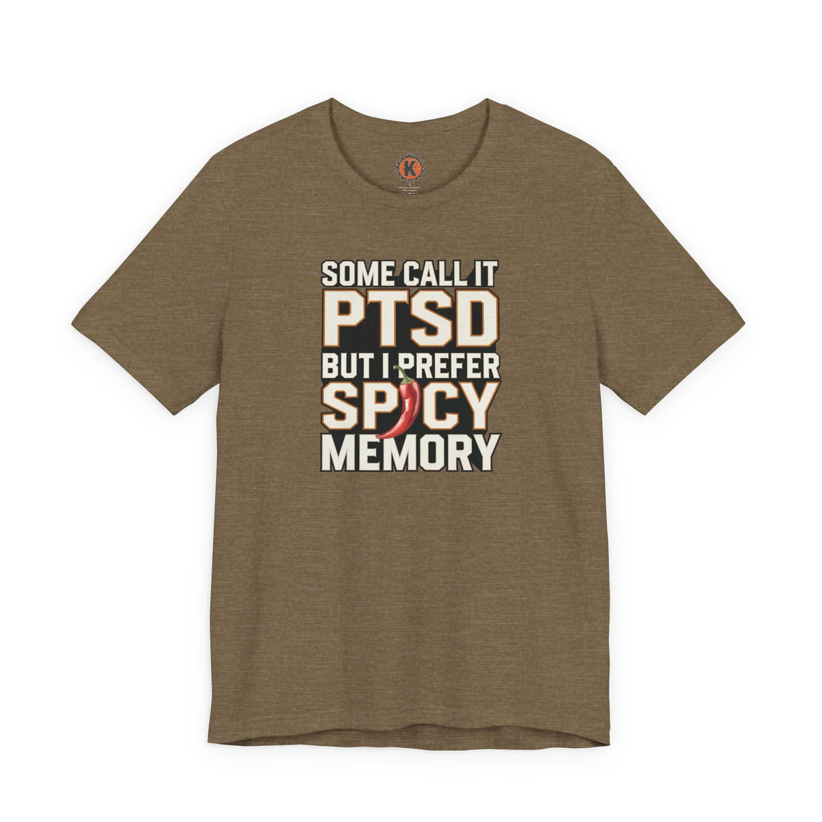 K-Factor Supply Co Spicy Memory T-Shirt Heather Olive / S
