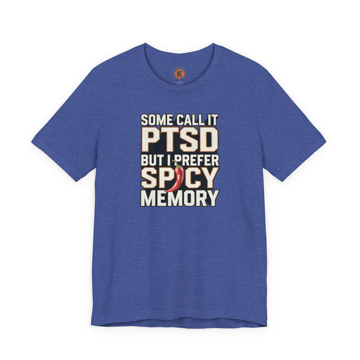 K-Factor Supply Co Spicy Memory T-Shirt Heather True Royal / S