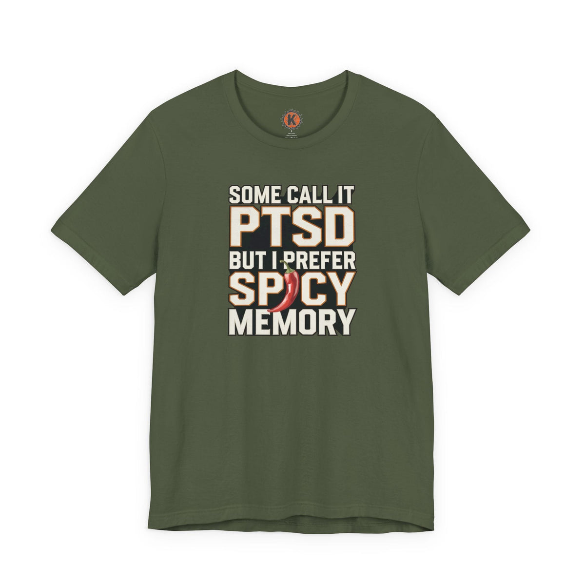 K-Factor Supply Co Spicy Memory T-Shirt Military Green / S