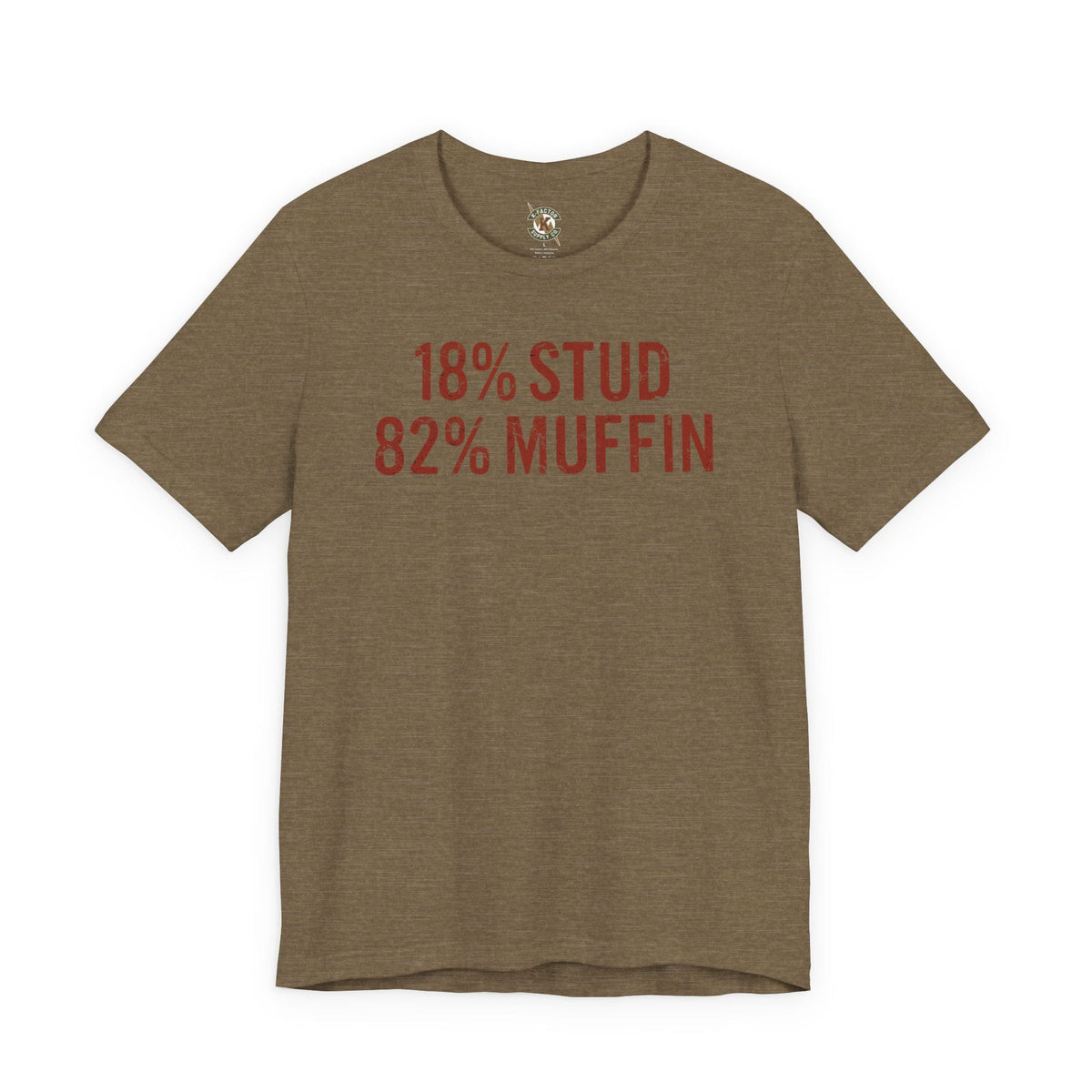 K-Factor Supply Co Stud Muffin T-Shirt Heather Olive / S