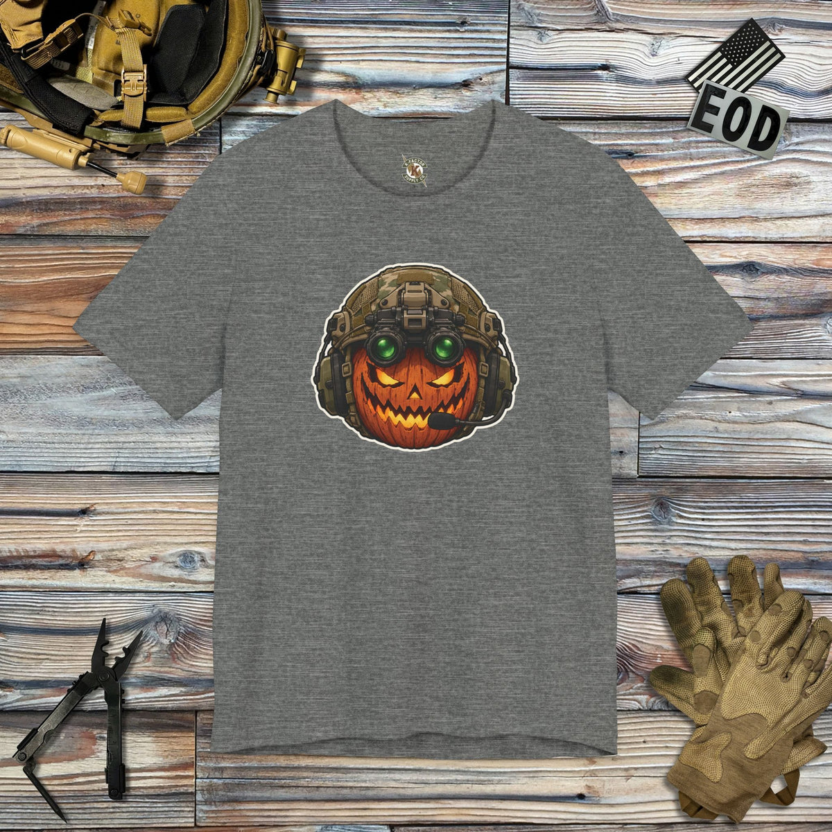 K-Factor Supply Co Tactical Jack T-Shirt Deep Heather / S