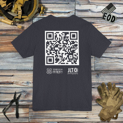 K-Factor Supply Co Timeless Heroes/JLT (Back Print) T-Shirt