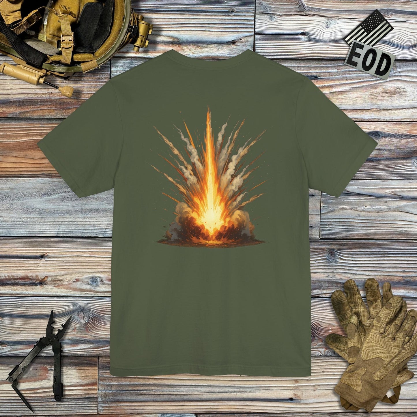 K-Factor Supply Co Willie Pete Blast (Back Print) T-Shirt