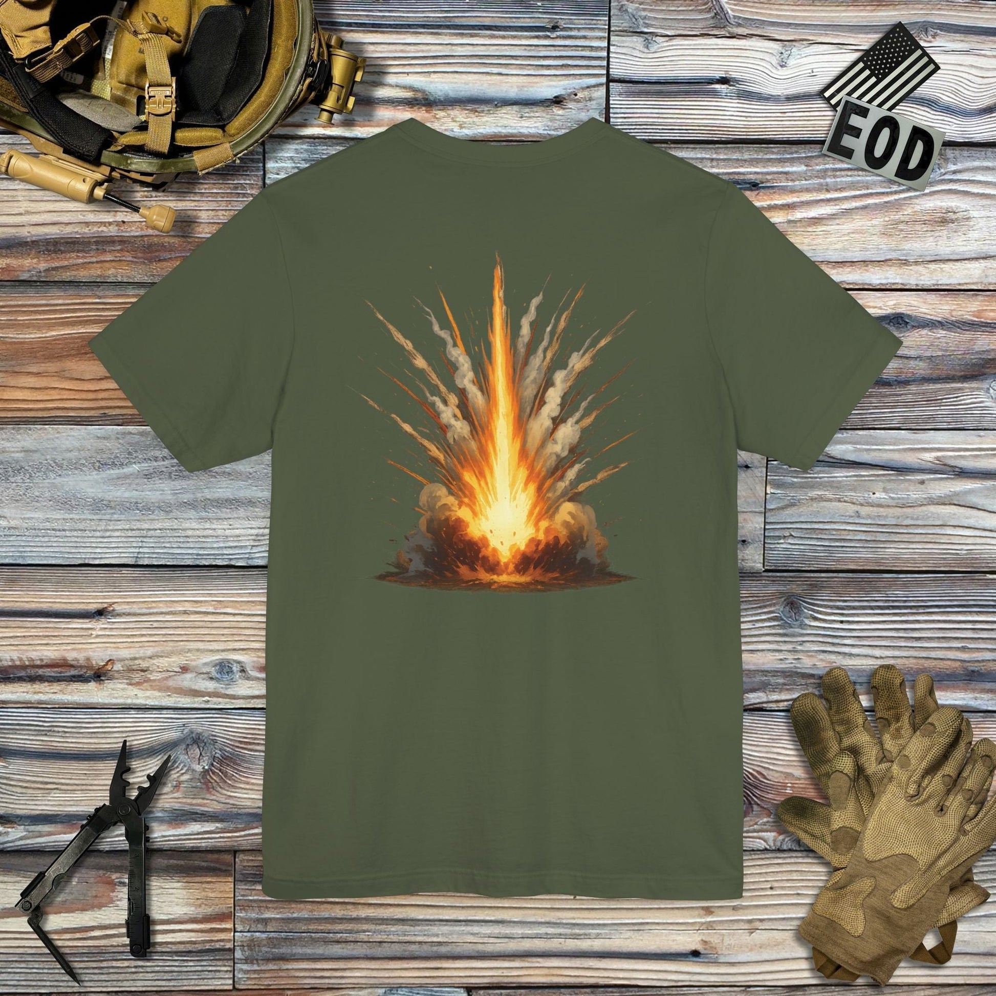 K-Factor Supply Co Willie Pete Blast (Back Print) T-Shirt