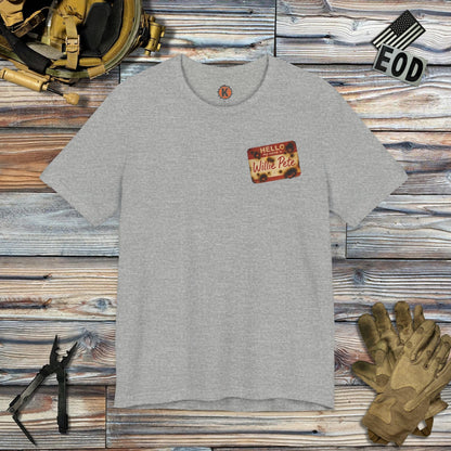 K-Factor Supply Co Willie Pete Blast (Back Print) T-Shirt Athletic Heather / S