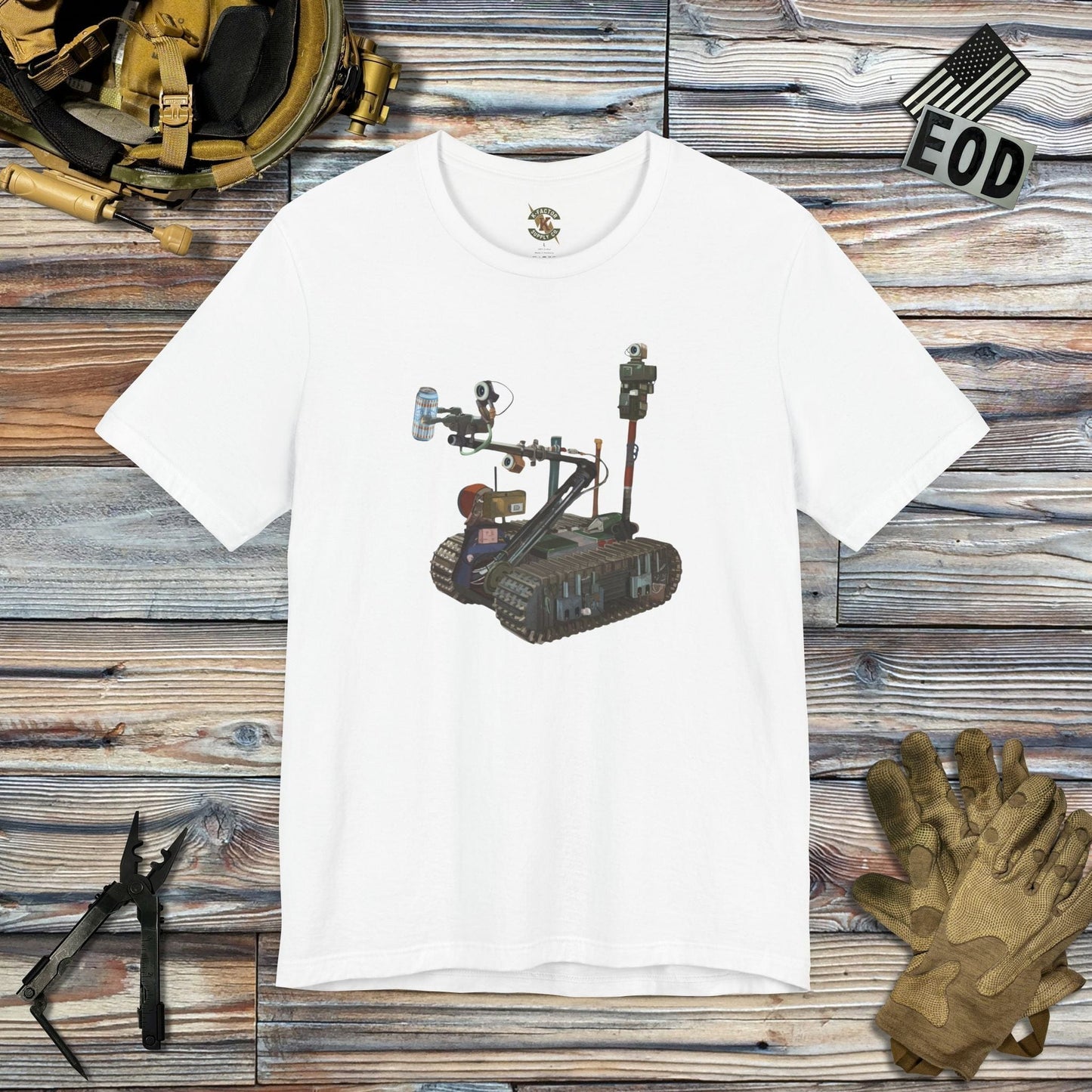 K-Factor Supply Co Zero Beer Thirty T-Shirt White / S