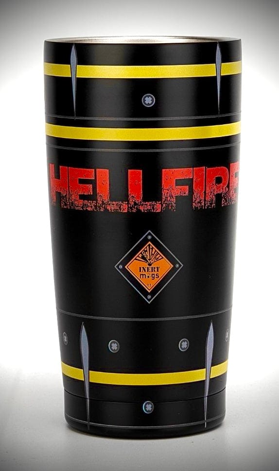 K-Factor Supply Co 20oz HELLFIRE Guided Missile Tumbler - Military Inspired - Insulated Drinkware